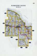 Marquette County, Michigan State Atlas 1916 Automobile and Sportsmens Guide